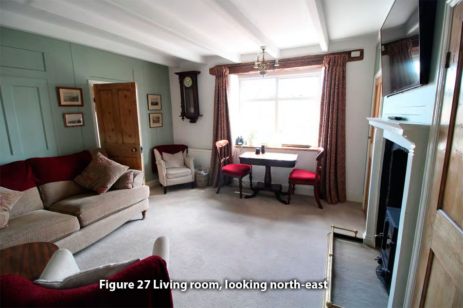 Figure 27 Living room, looking north-east